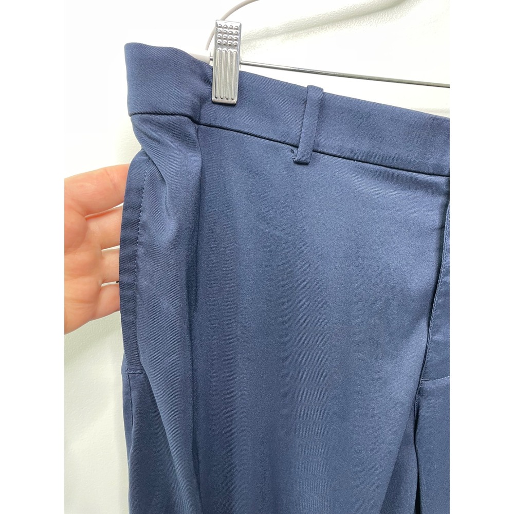 Nike Dri Fit Golf Pants‎ Standard Fit Navy Blue 40x30 Elastic Waist Prep Dadcore - Picture 2 of 12